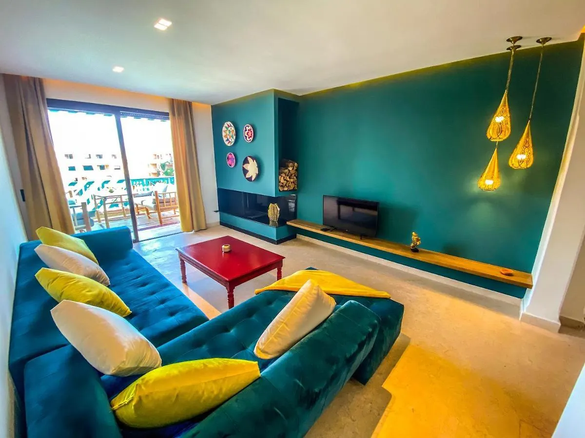 Stunning Apartment - Panoramic Pool View Marrakesh 0*,  Morocco
